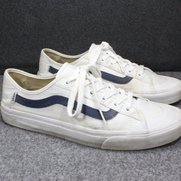 Vans Black Ball SF x Dane Reynolds Surf White Blue Mens Sneakers Mens Size 11.5 - Picture 1 of 12